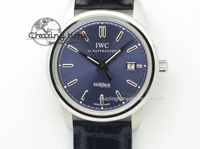 MIROTIME 0308 OnTrend Portugieser Automatic 42mm SS APSF 1:1 Best Edition White RG Dial on Black Leather Strap A 7010